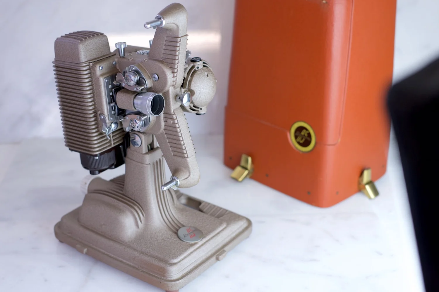 Revere 85 8mm Film Projector with Case and Reel — F Stop Cameras